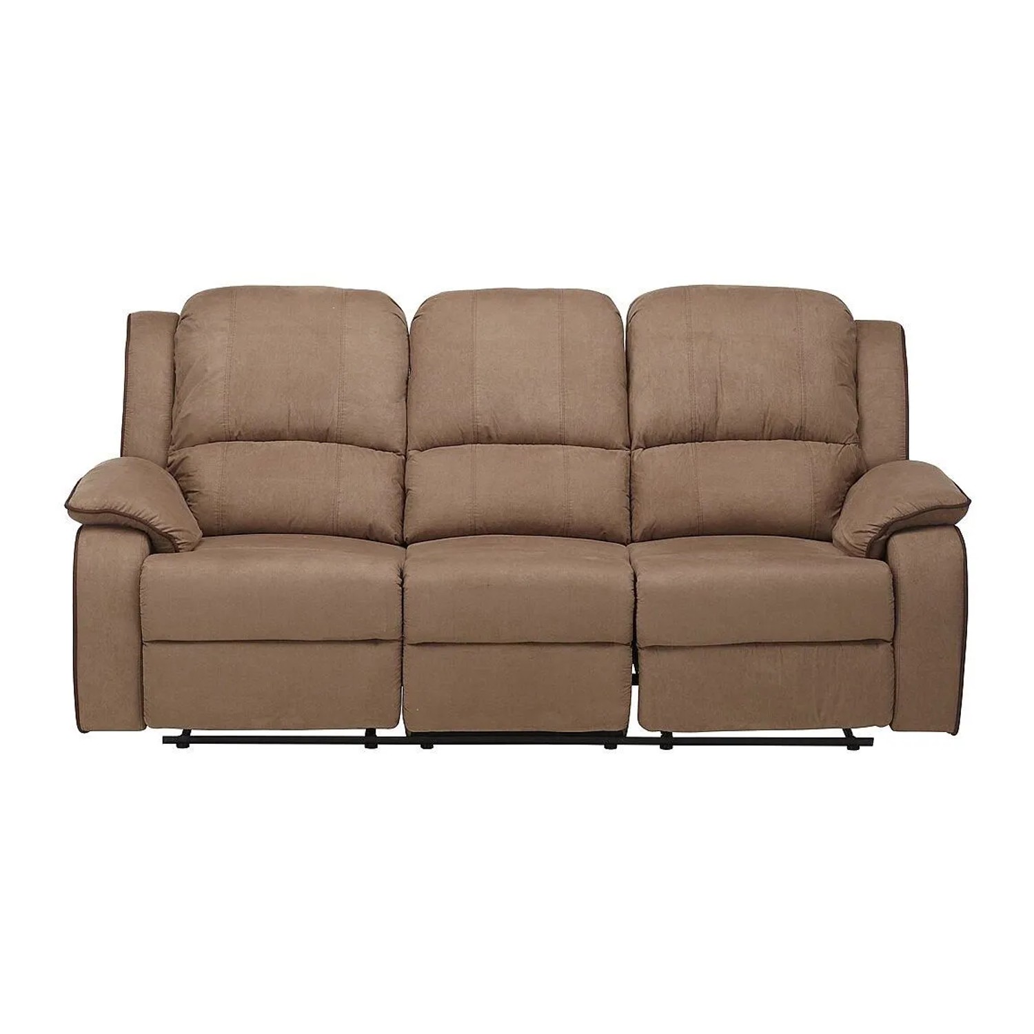 Vente-unique Relaxsofa Hernani Taupe 210 cm