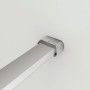 Duschparadies 200cm Wandprofil mit Stabilisierungsstange Stabilisator 90cm Für 6-8mm Glas Walk-in Dusche Glas Seitenwand Chrom_4