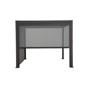 Leco Rollo 3 m für Lamellenpergola Deluxe, anthrazit. Zubehör für Lauben & Pavillons.