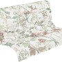 A.S. Création Vliestapete mit Blumenmuster in Weiß und Grün. Dekorative Tapete mit floralem Design.