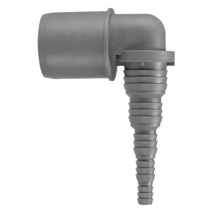 Airfit Schlauchwinkel DN 40, 90-Grad-Winkelstück für Waschmaschine und Spülmaschine.