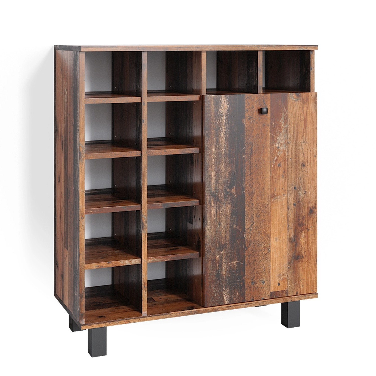 Thumbnail - Vicco Badschrank Fynn Eiche Rustikal 79 x 92 cm