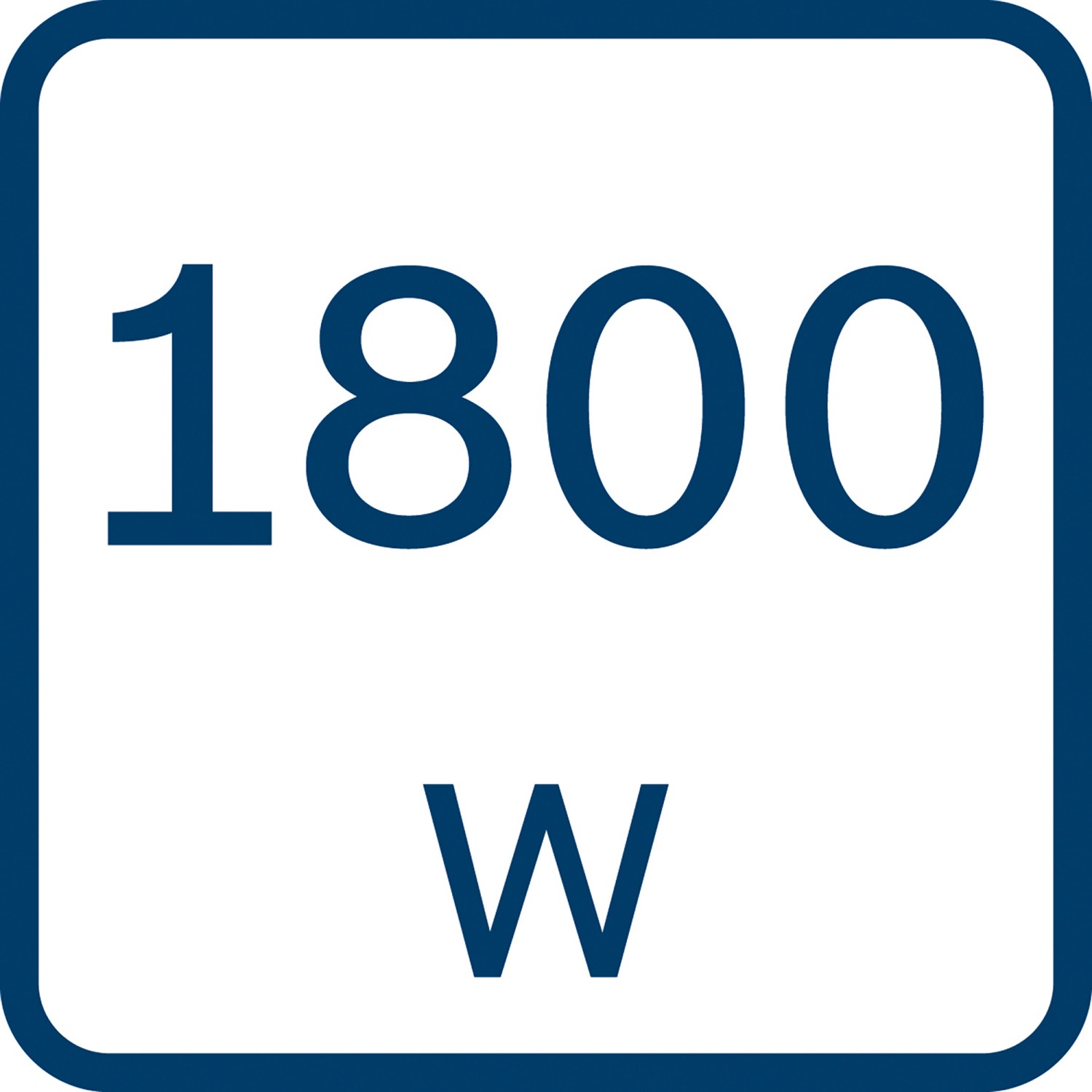 Symbol: 1800 Watt Leistung der Bosch Kapp- und Gehrungssäge Professional GCM 340-305 D.