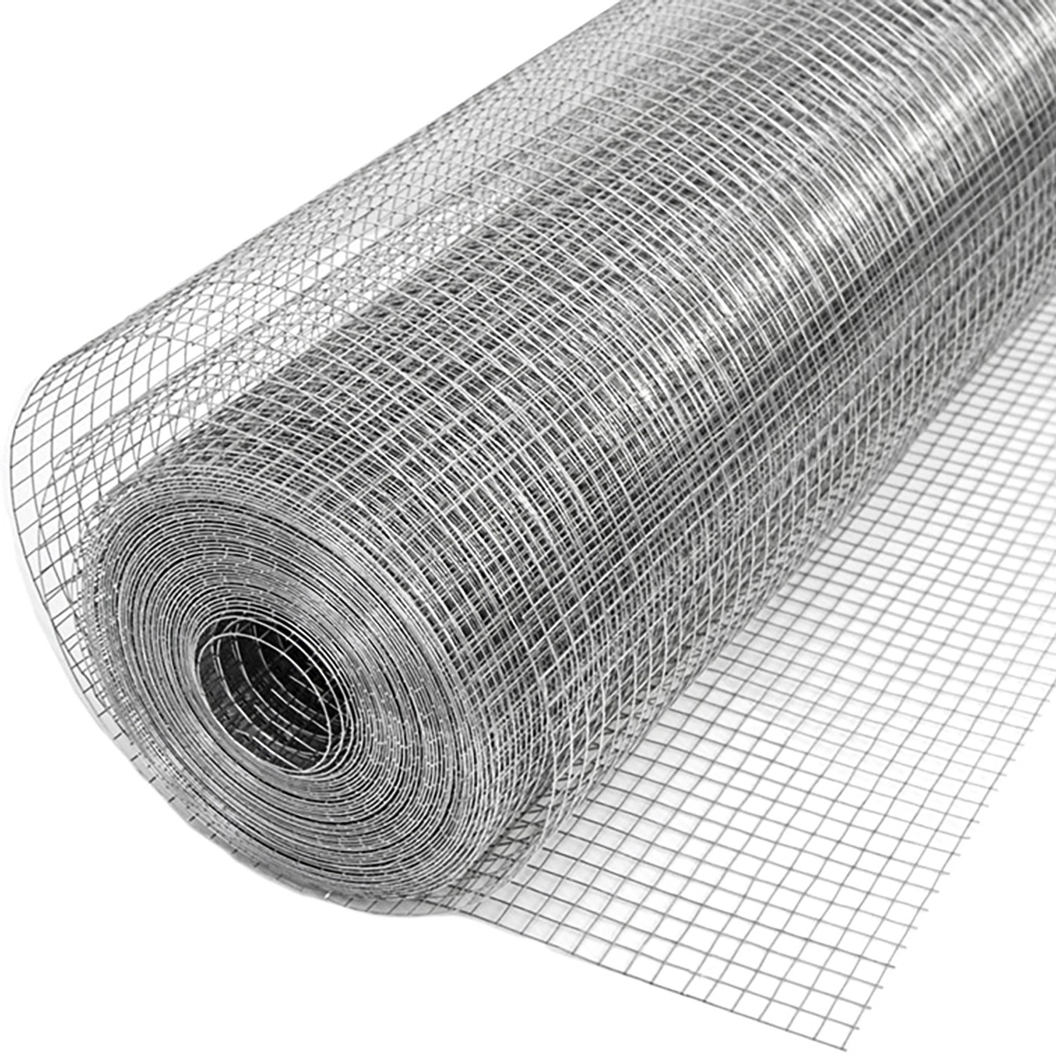 Niederberg Metall Volierendraht 12 x 12 mm Verzinkt 20 m x 100 cm