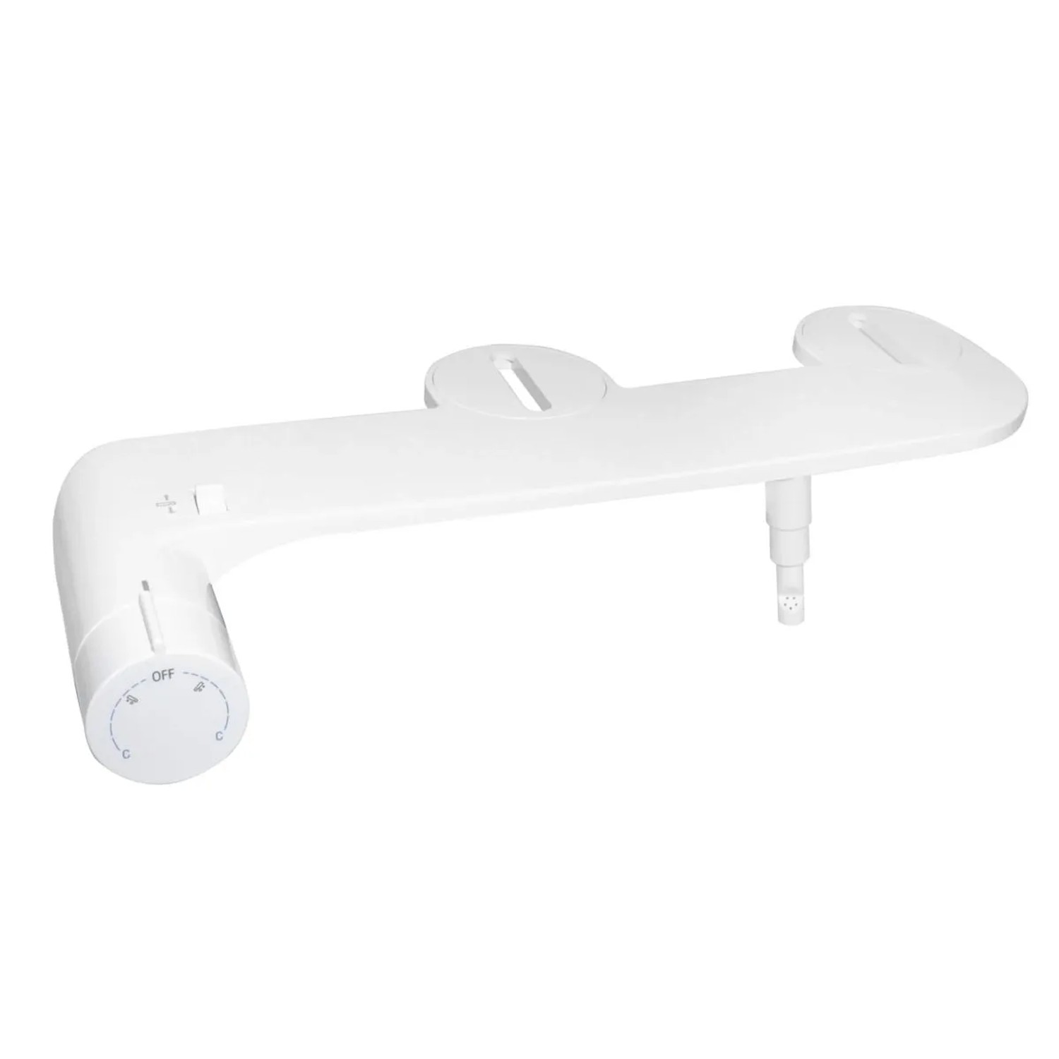 Swiss Aqua Technologies Bidet Aufsatz für Toilettensitz Nachrüst-Bidet Ohne Strom Universal