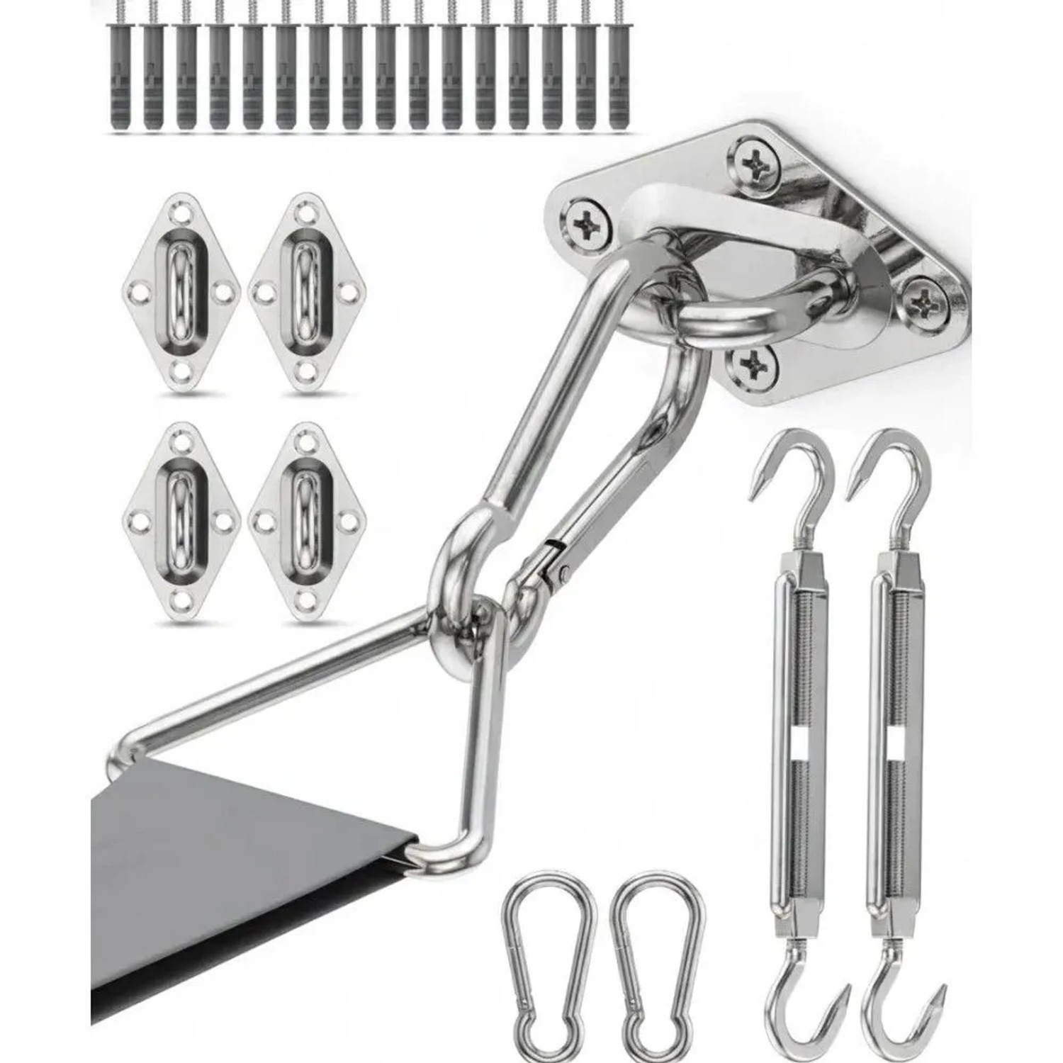 Sol Royal Sonnensegel Montageset M6 Befestigung Set SolVision Befestigung