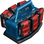 Bosch Professional GAL 18V6-80 Akku-Ladegerät für 6 Akkus gleichzeitig.
