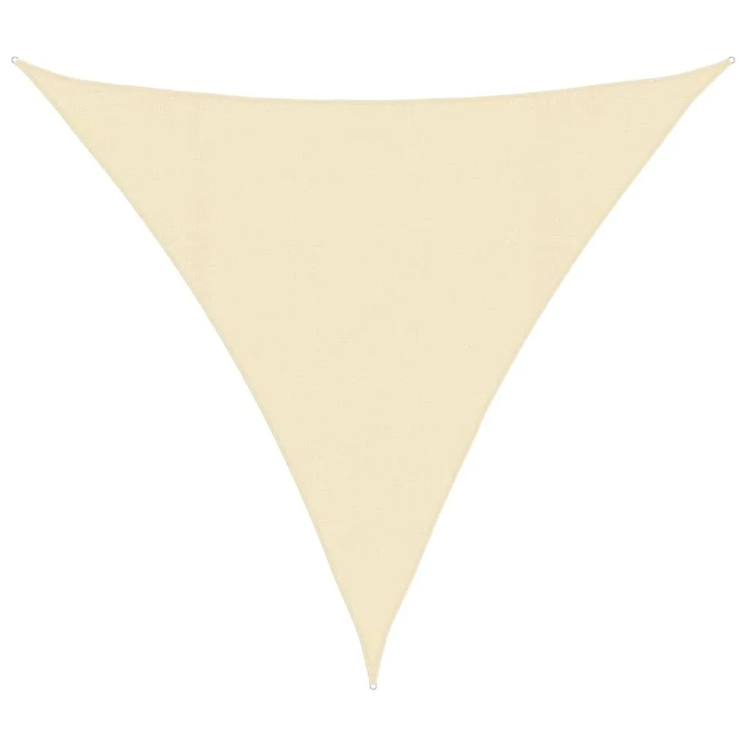 vidaXL Sonnensegel 160 g/m² Creme 4,5x4,5x4,5 m HDPE 311205