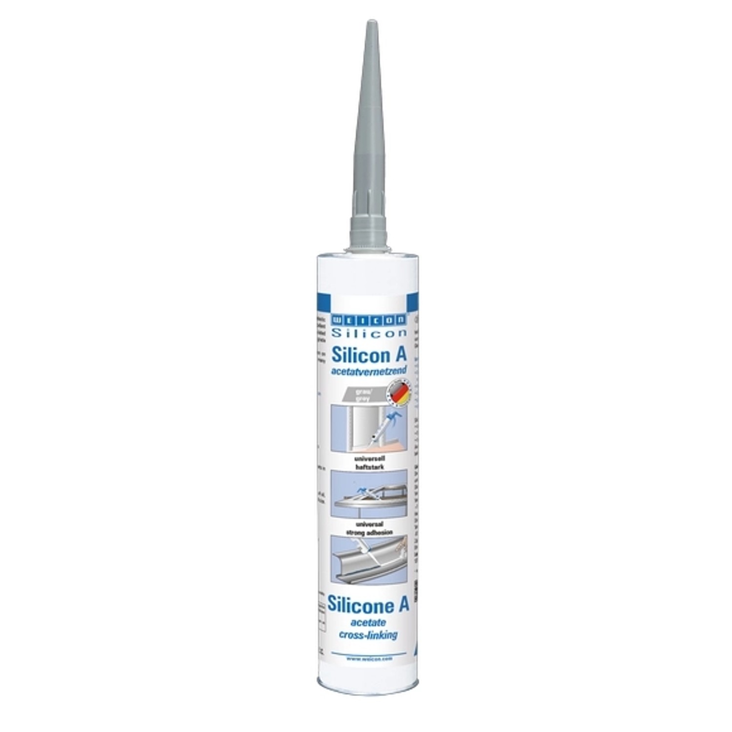 WEICON Silicon A        310 ml Grau