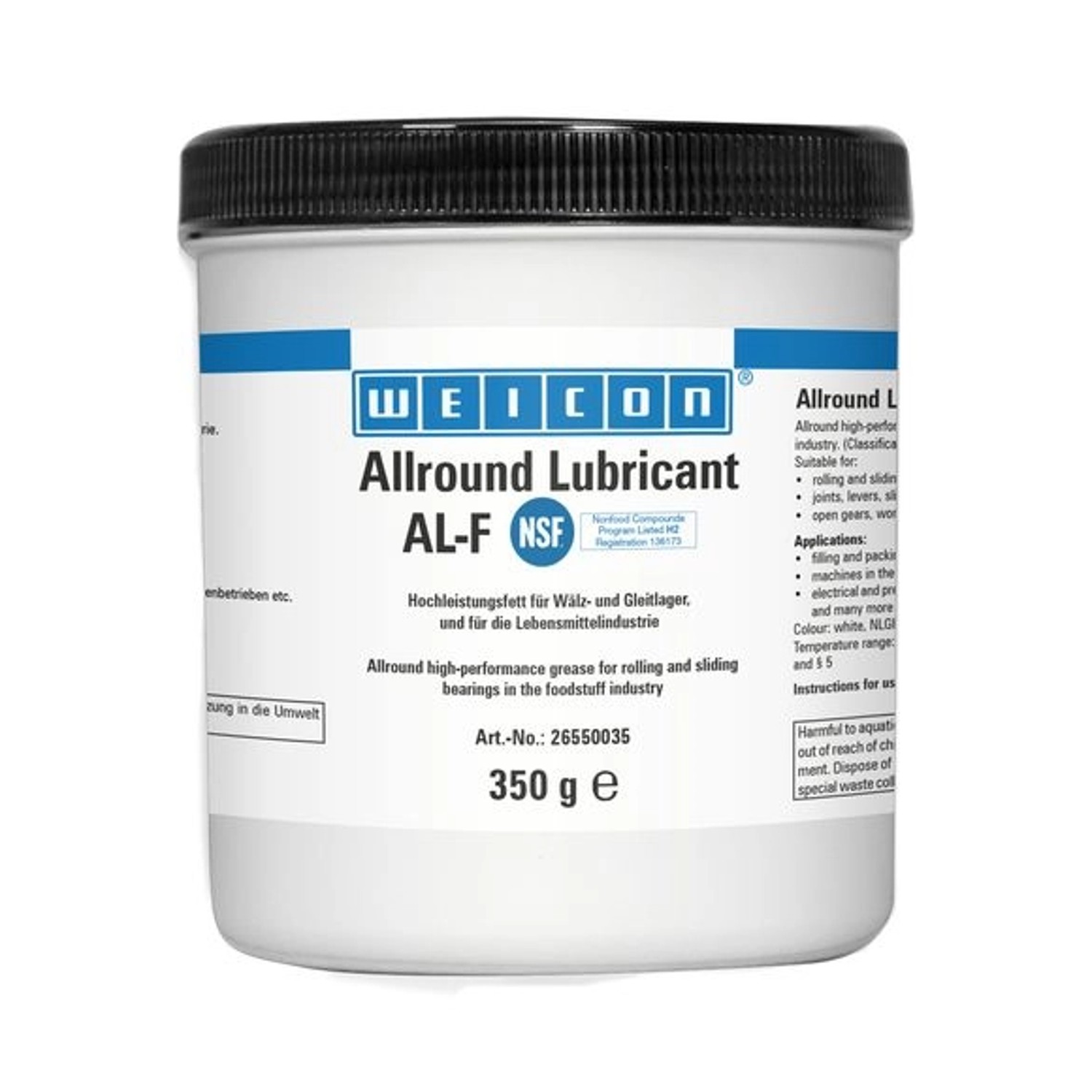 WEICON Allround-Lubricant 350g AL-F 350, Hochleistungsfett