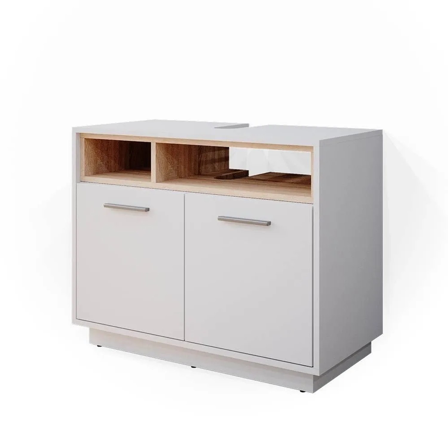 Vicco Waschbeckenunterschrank Beatrice Weiß 80 x 64