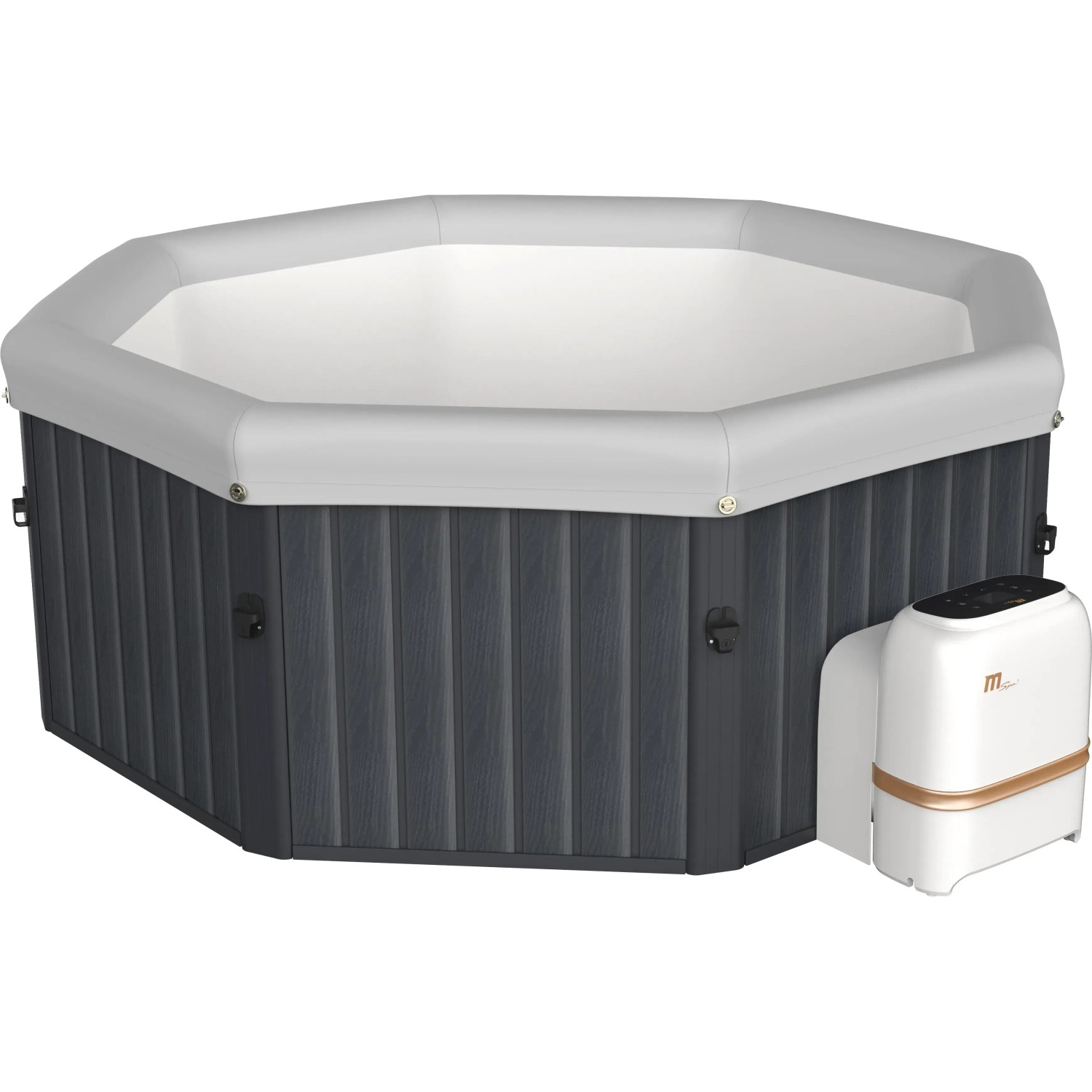 Mobiler Whirlpool TUSCANY 193 x 193 x 73 cm f. 6 Pers. kaufen bei OBI
