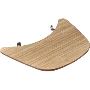 Weber Arbeitstisch aus Bambus für Holzkohlegrills, zusätzliche Arbeitsfläche.