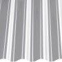 Transparente PVC Profilplatte Sinus 76/18, 0,8 mm stark, 3000x900 mm, für Kunststoffbedachung.