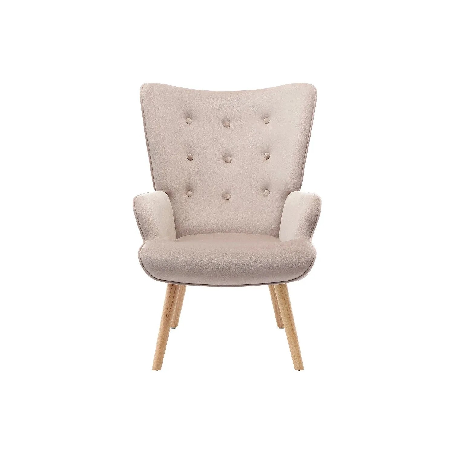 Vente-unique Sessel Mit Gerader Rückenlehne Vately Beige 69 cm