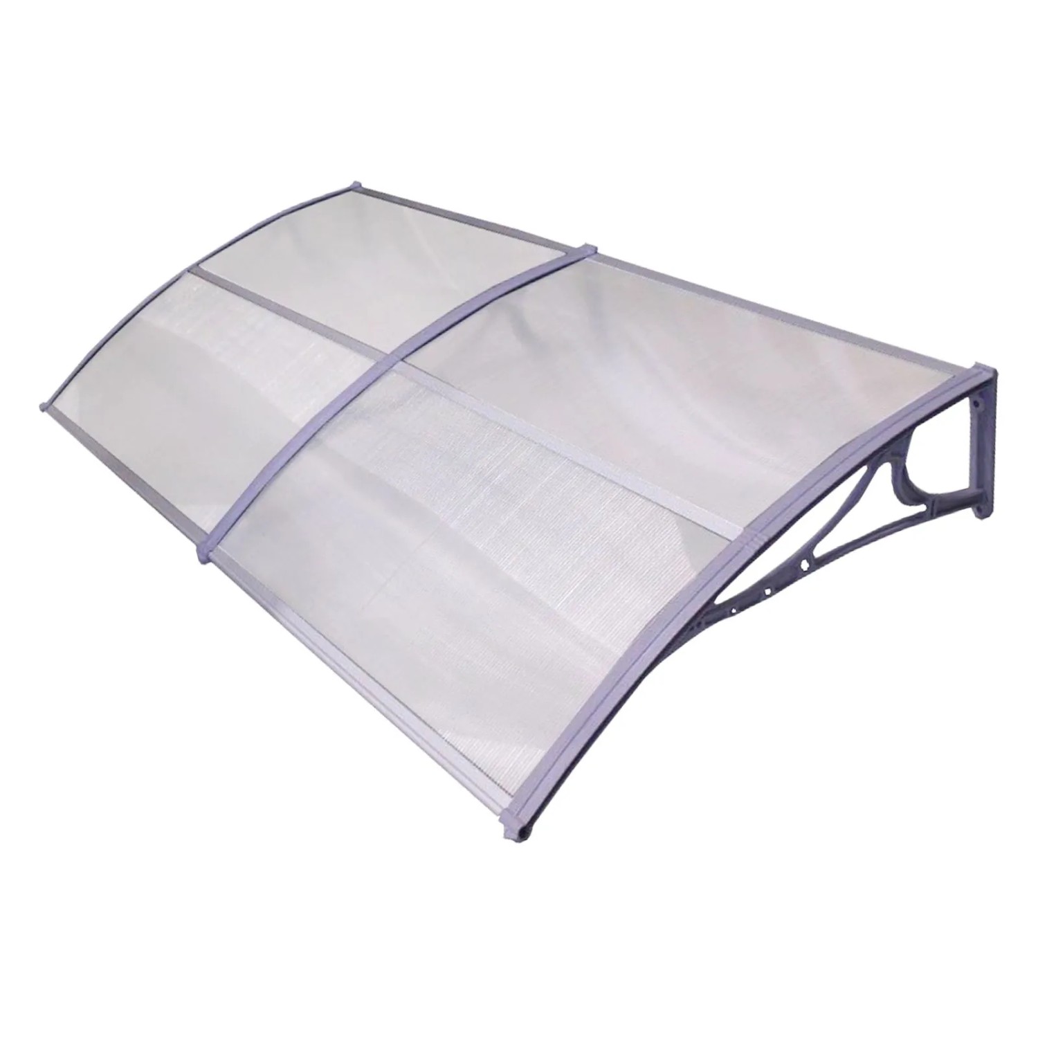 TRUTZHOLM Haustürvordach 97 x 200 cm Hohlkammerplatte Aluabschlussleiste Gr günstig online kaufen