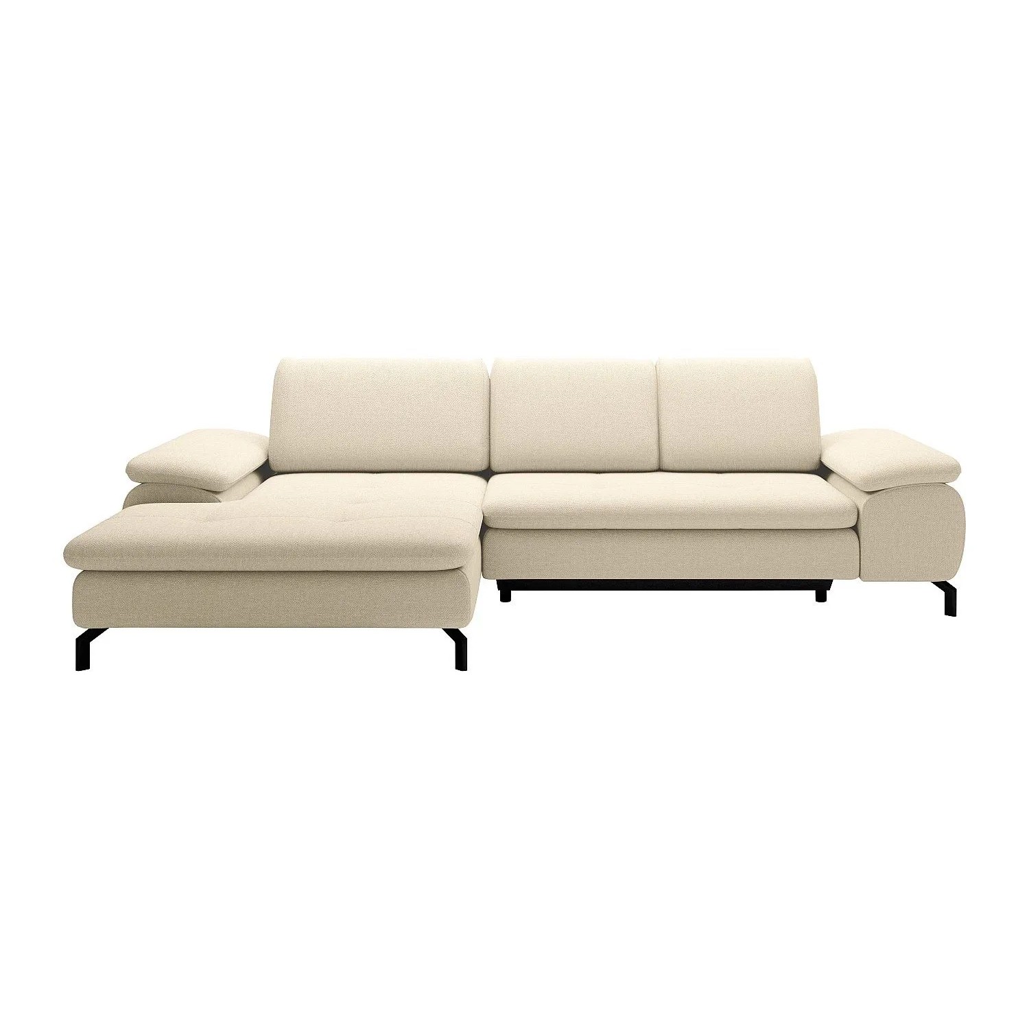 Vente-unique Schlafsofa Archibald Beige 265 cm
