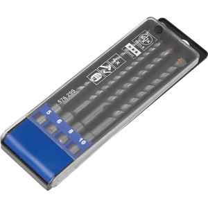 LUX Bohrer-Set Classic SDS-Plus, 4-teilig für Mauerwerk, Stein und Beton.