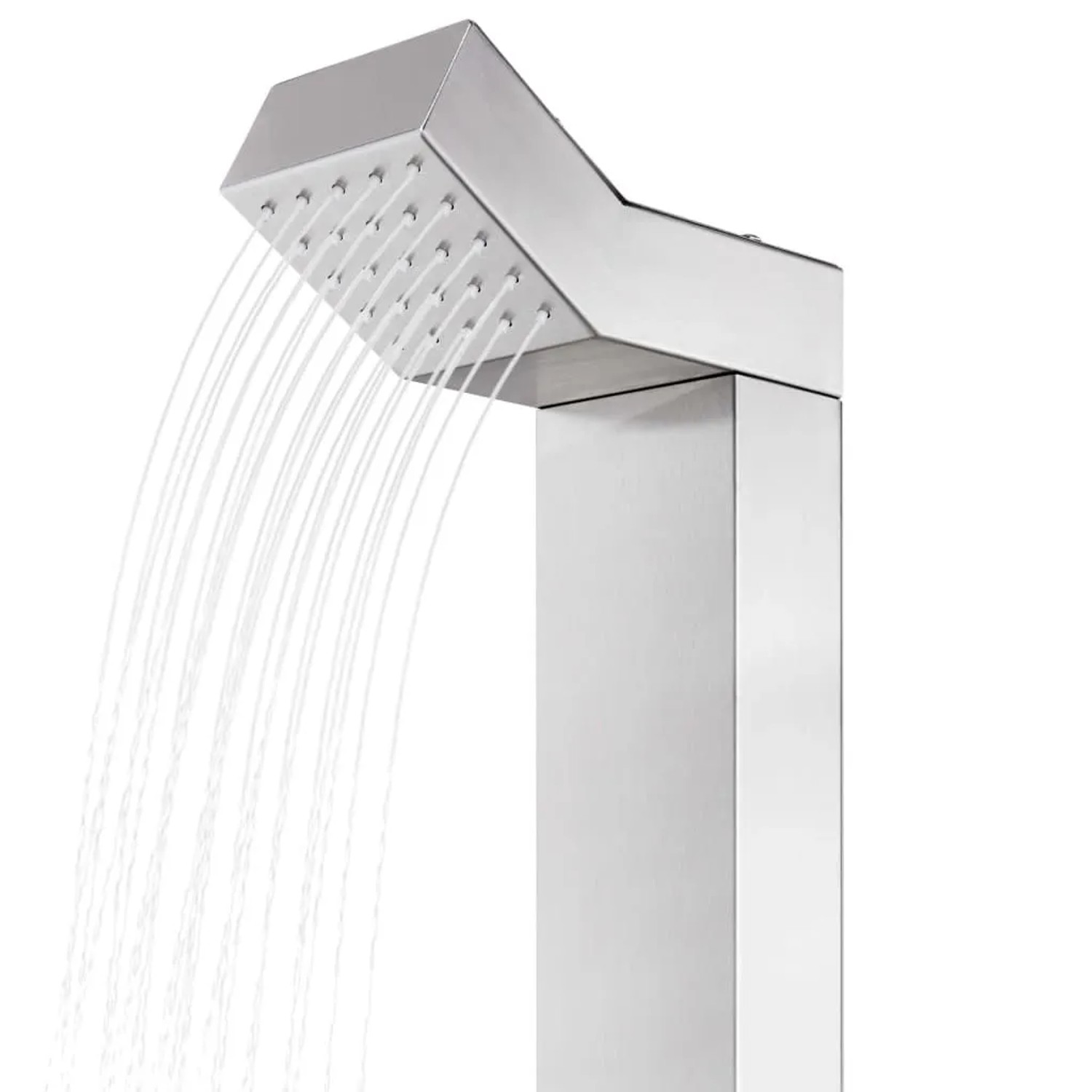 vidaXL Gartendusche 220 cm Edelstahl 315939_7