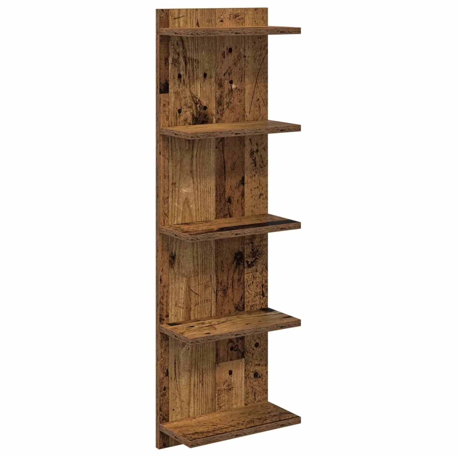 vidaXL Wandregal Altholz 30 x 15 x 100 cm Holzwerkstoff 8012408