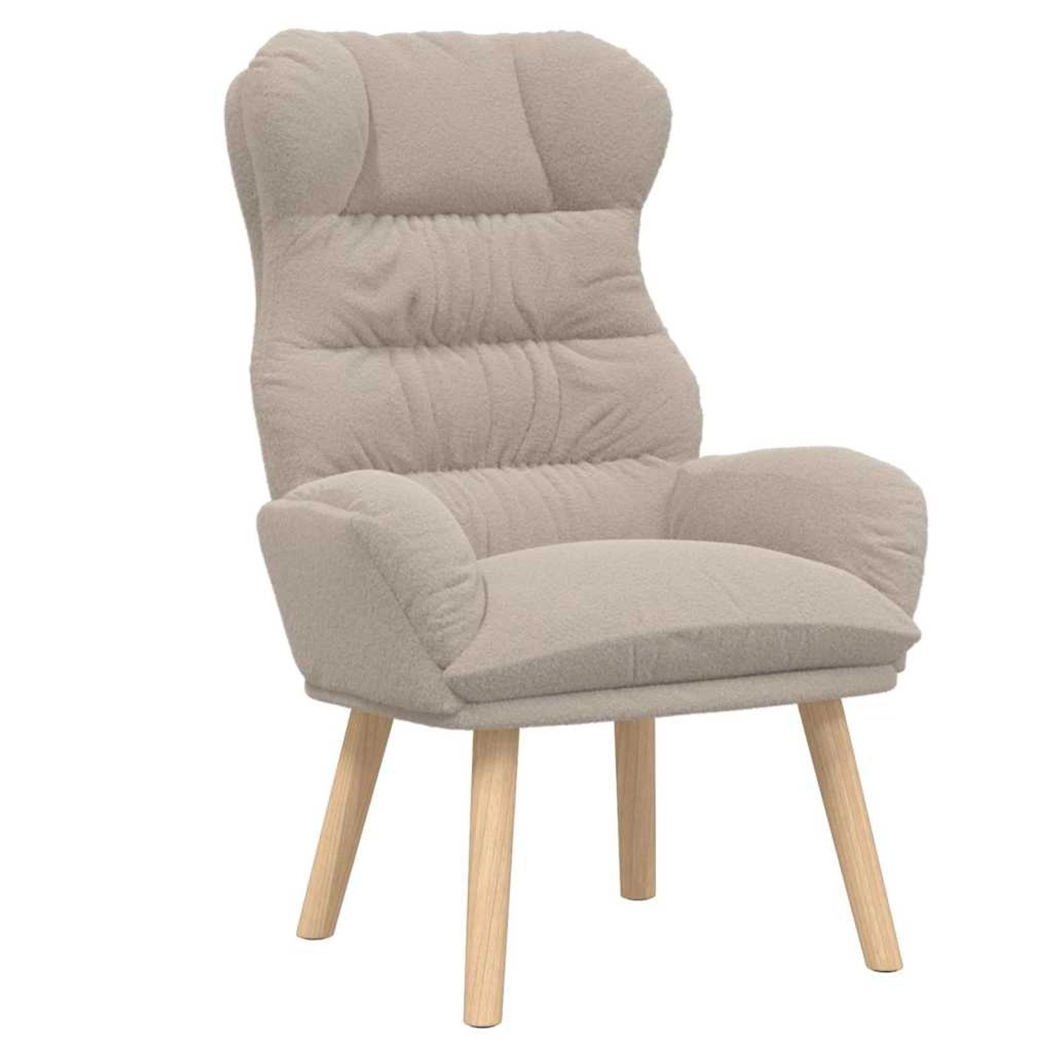 vidaXL Relaxsessel Hellgrau 69 x 74 x 93 cm Stoff 42001880 günstig online kaufen