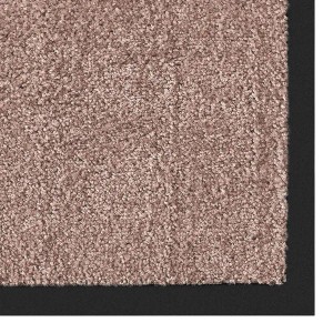 Hellbeige Schmutzfangmatte Rhine 60x90 cm, Fußmatte für den Eingangsbereich.