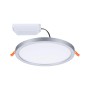 Paulmann Einbaupanel Areo, 13W, 4000K, 175mm, Chrom matt, Kunststoff. LED Einbaustrahler.
