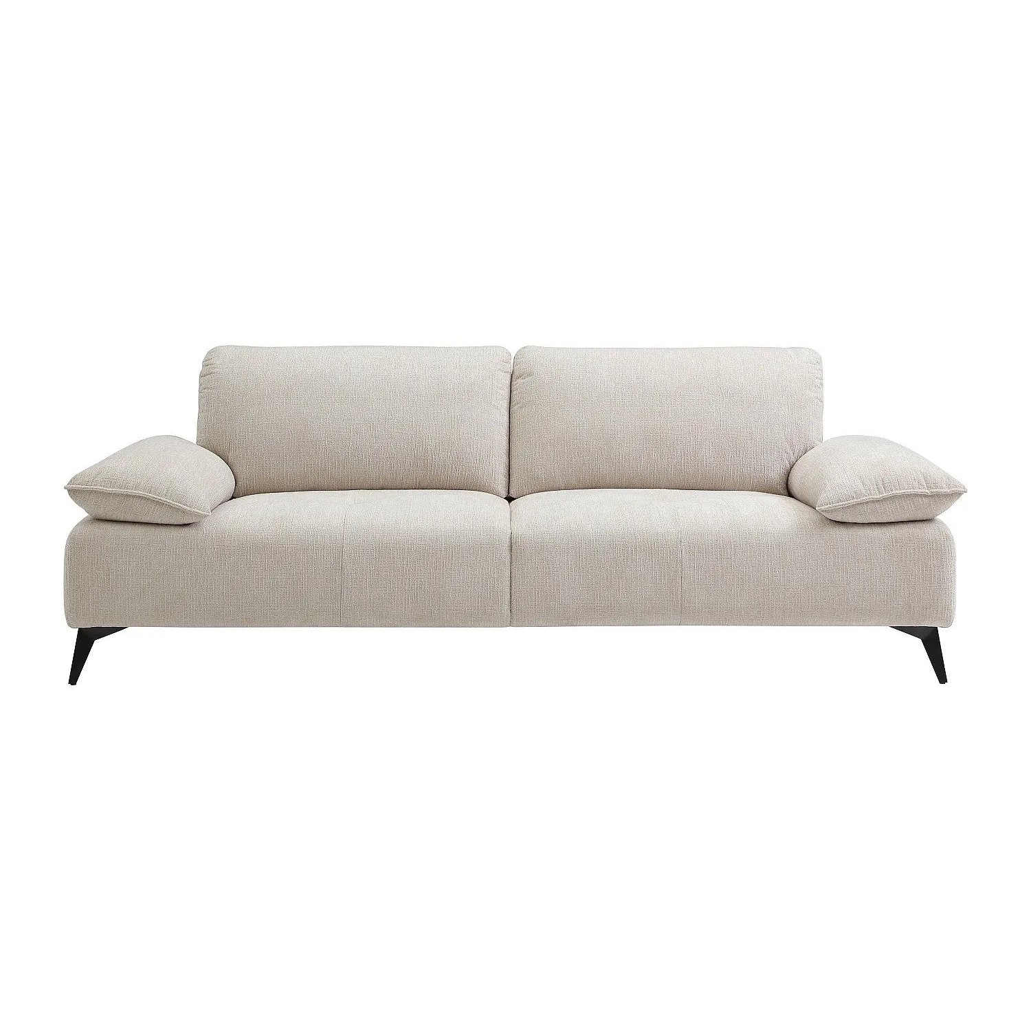 Vente-unique Sofa Ohne Schlafmöglichkeit Vikema Beige 226 cm
