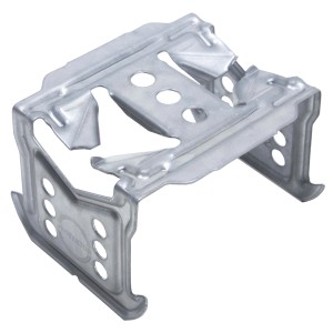 Protektor Kreuzverbinder 100x für CD 60/27 Deckenprofil, Stahl, silberfarben.