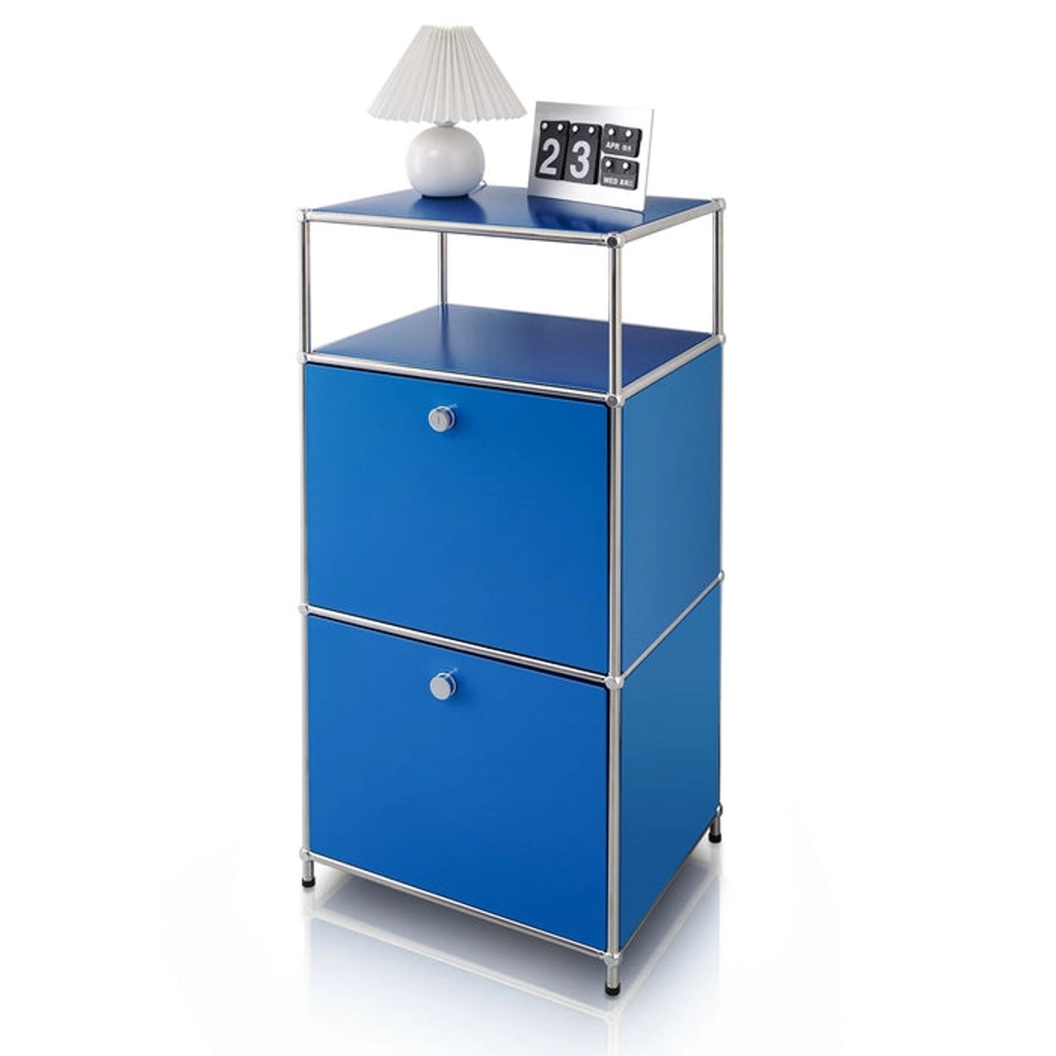Floordirekt Metallregal Concept Epure MK-120 Verchromt 50 x 40 x 100 cm Bla günstig online kaufen