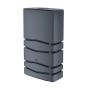 Waterform Regentonne Aqua Tower, 350 l, Anthrazit. Eckige Regenspeicher für Garten & Außenbereich.