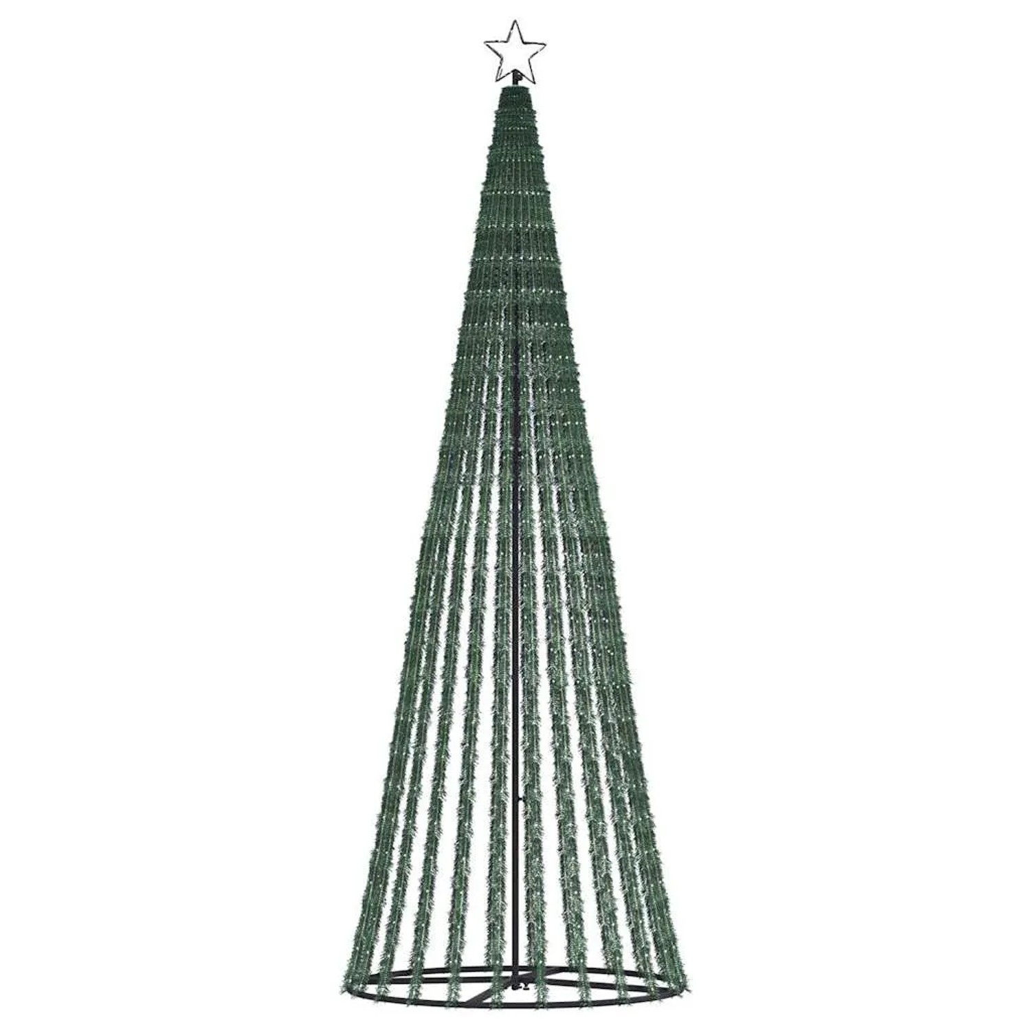 vidaXL LED Weihnachtsbaum 475 LEDs Blau 247 cm 4016398