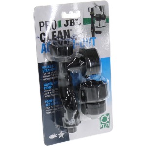 JBL Proclean Wasserstrahlpumpe für Wasserwechsel-Set, mit Schlauchanschluss und Absperrhahn.