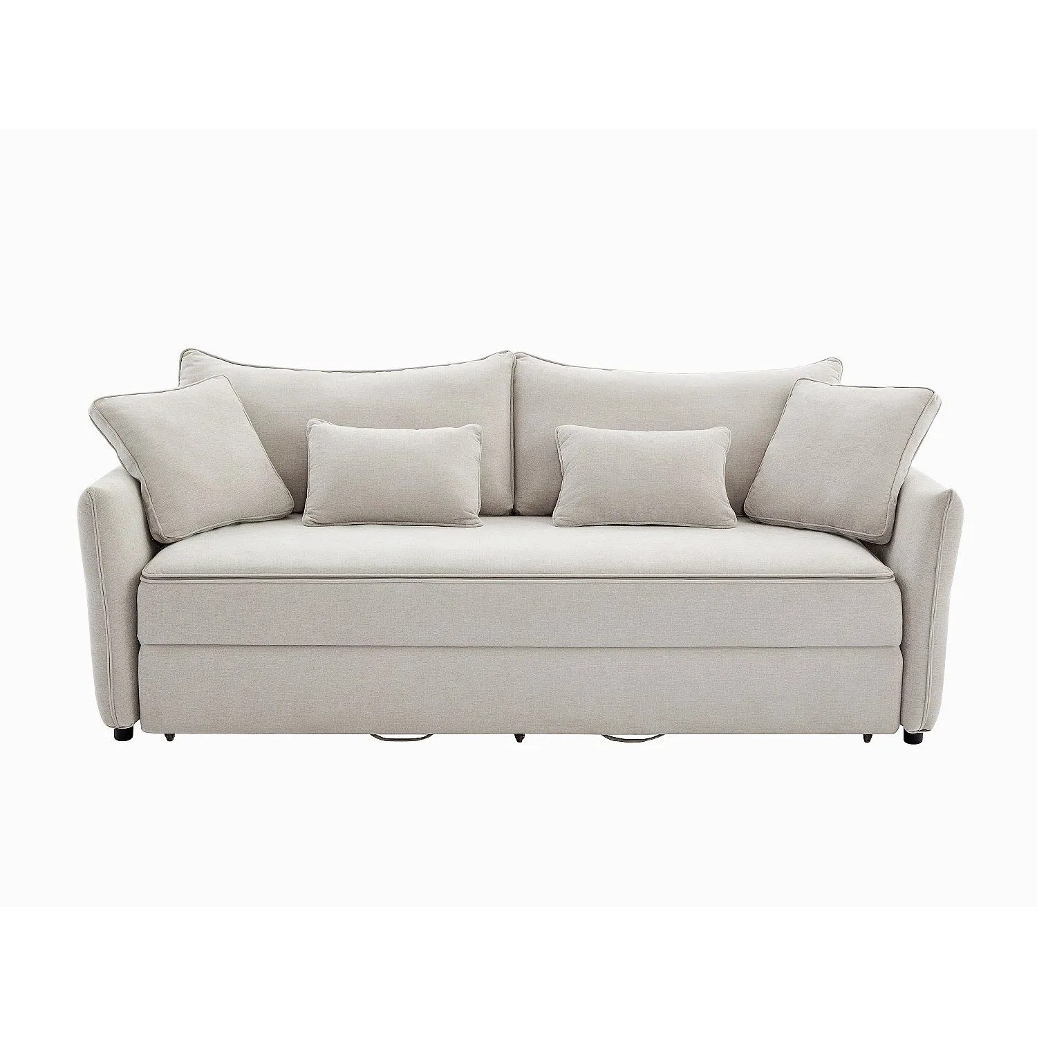 Vente-unique Schlafsofa Sitala Beige 220 cm