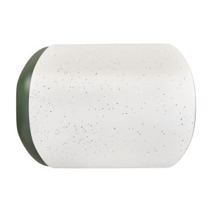 Graues Elho Vogelfutterhaus Essential, 18 cm, für Garten und Balkon.