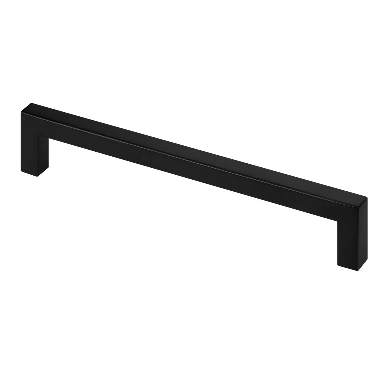 SOTECH 10x Möbelgriff EDELSTAHL BLACKLINE Schwarz Matt BA 160 mm