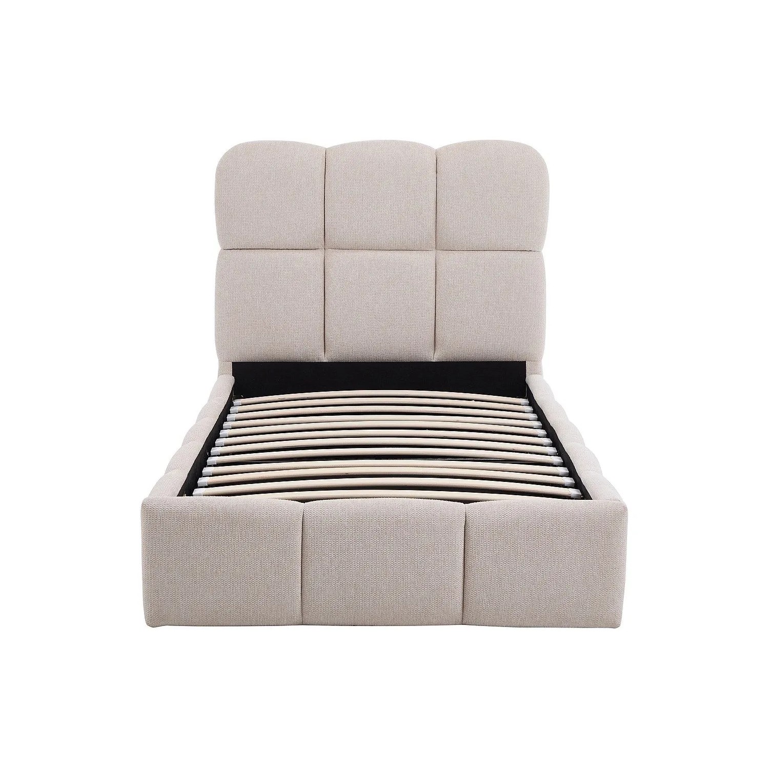 Vente-unique Bett Mit Bettkasten Diludo Beige 101 cm
