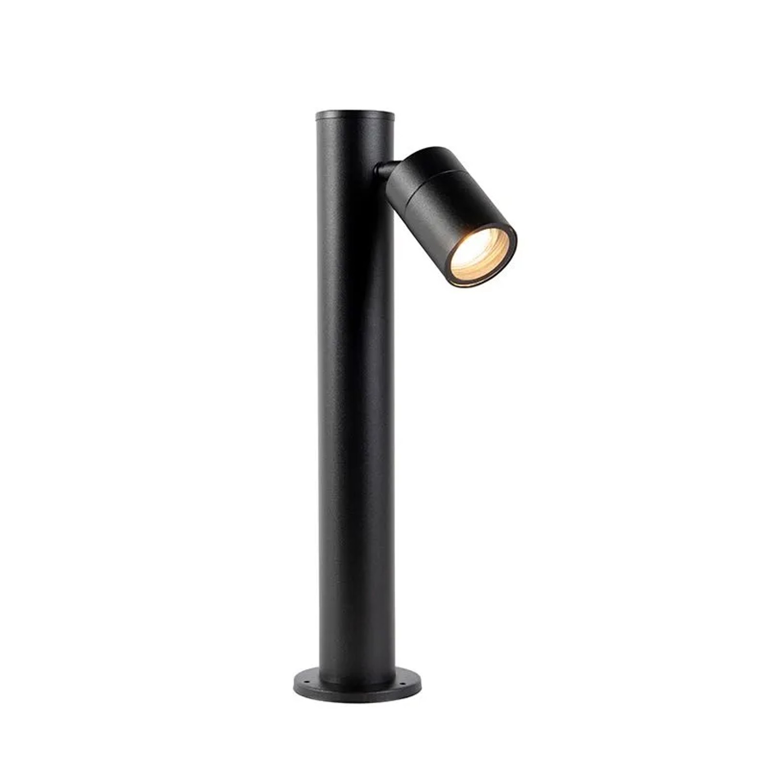 QAZQA Außenleuchte Schwarz 45 cm Einstellbar IP44 Solo