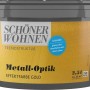 Schöner Wohnen Metall-Optik Gold, 2,5l Dose glänzende Effektfarbe.