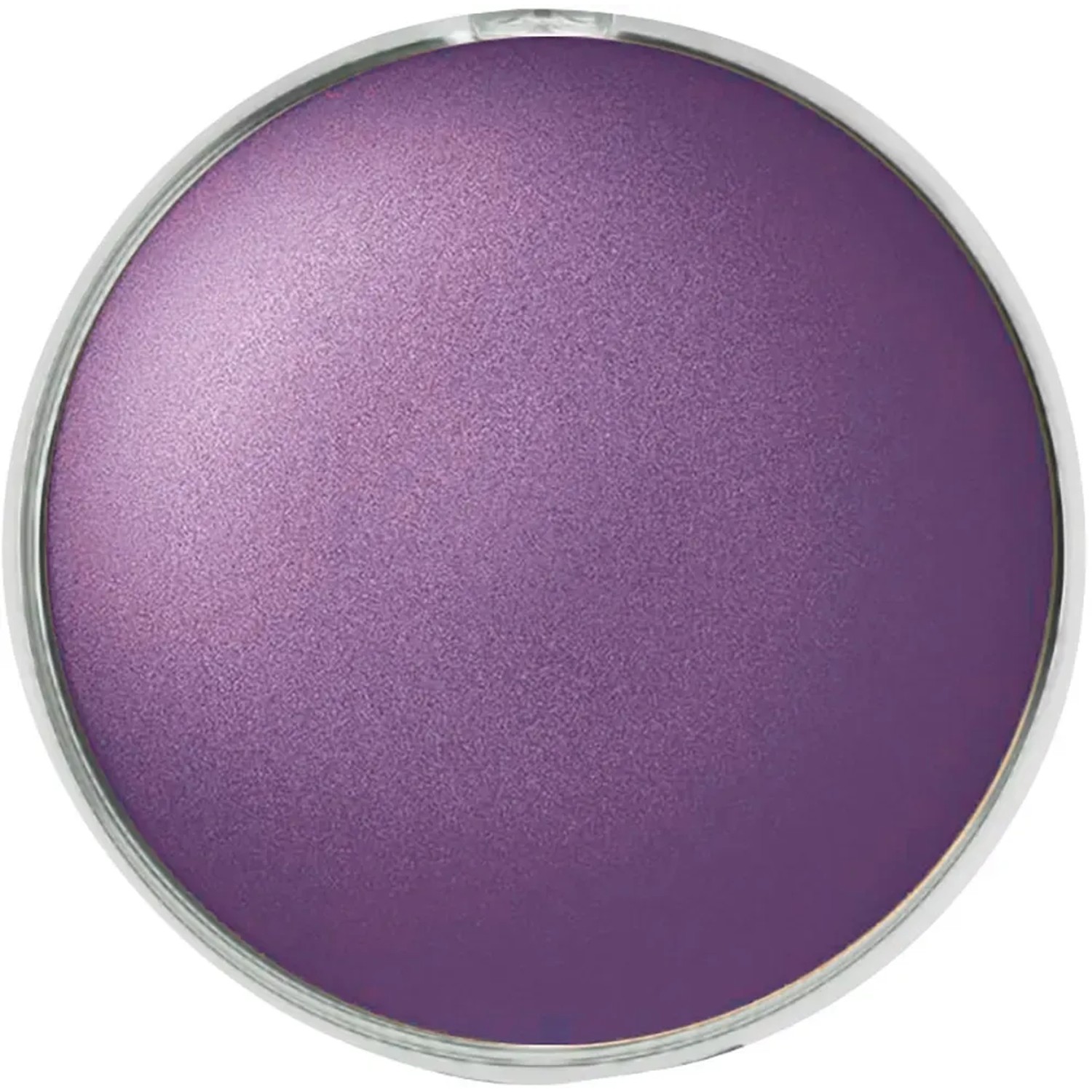 Giotto Kinderschminke Metallic-Farbe Lila im transparenten Döschen.