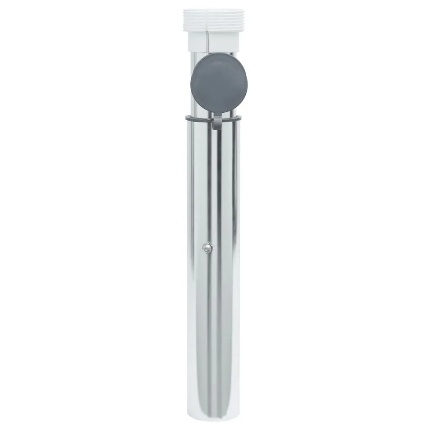 vidaXL Bodenhülse für Sonnenschirm mit 40-50 mm Mast Silbern Aluminum 4003370_3