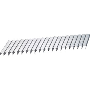 LUX Flachdrahtklammern, 10,6 mm x 10 mm, 1.000 Stück, für Tacker, verzinkter Stahldraht.