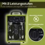 Tronitechnik Heizgerät Heizlüfter Heizung 2000 Watt Tragegriff Stahl Thermosteuerung_5