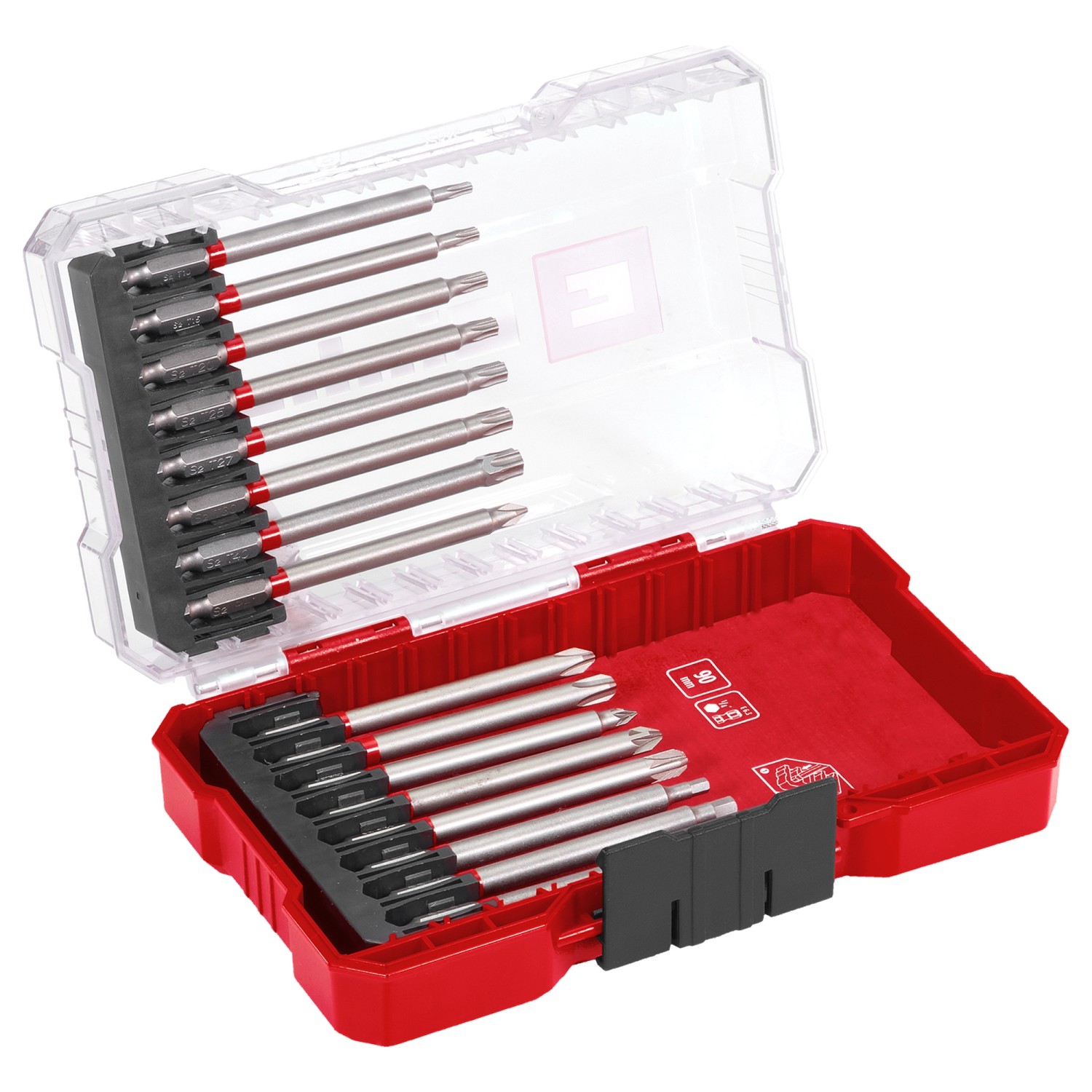 Einhell Bit-Set M-Case 90 mm 16-teilig