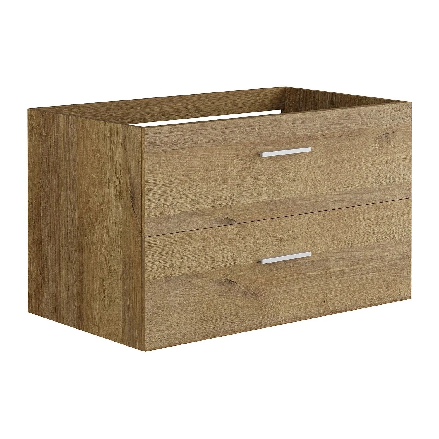 Vente-unique Waschbeckenunterschrank Kayla Naturfarben Hell 80 cm