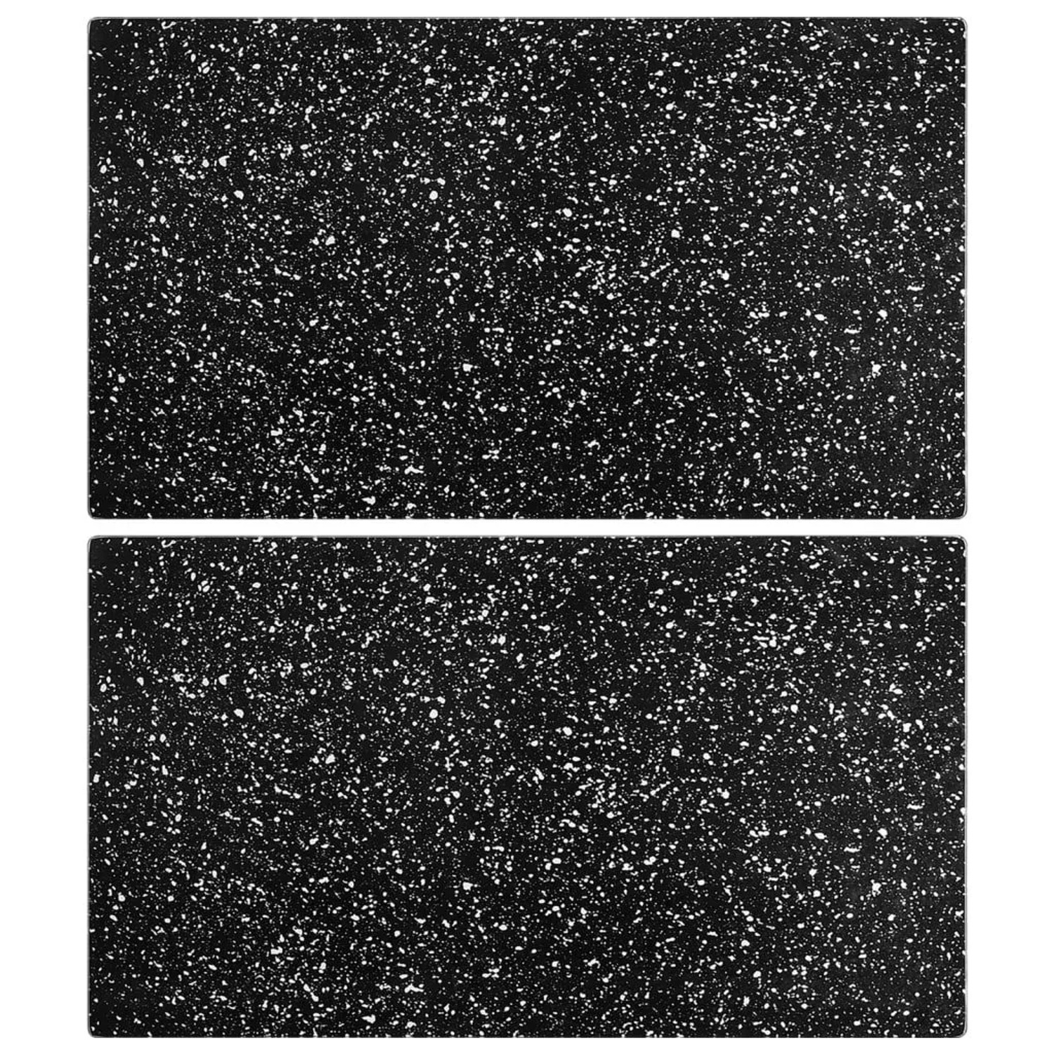 vidaXL Schneidebretter 2 Stk in Granitoptik Hartglas 322290