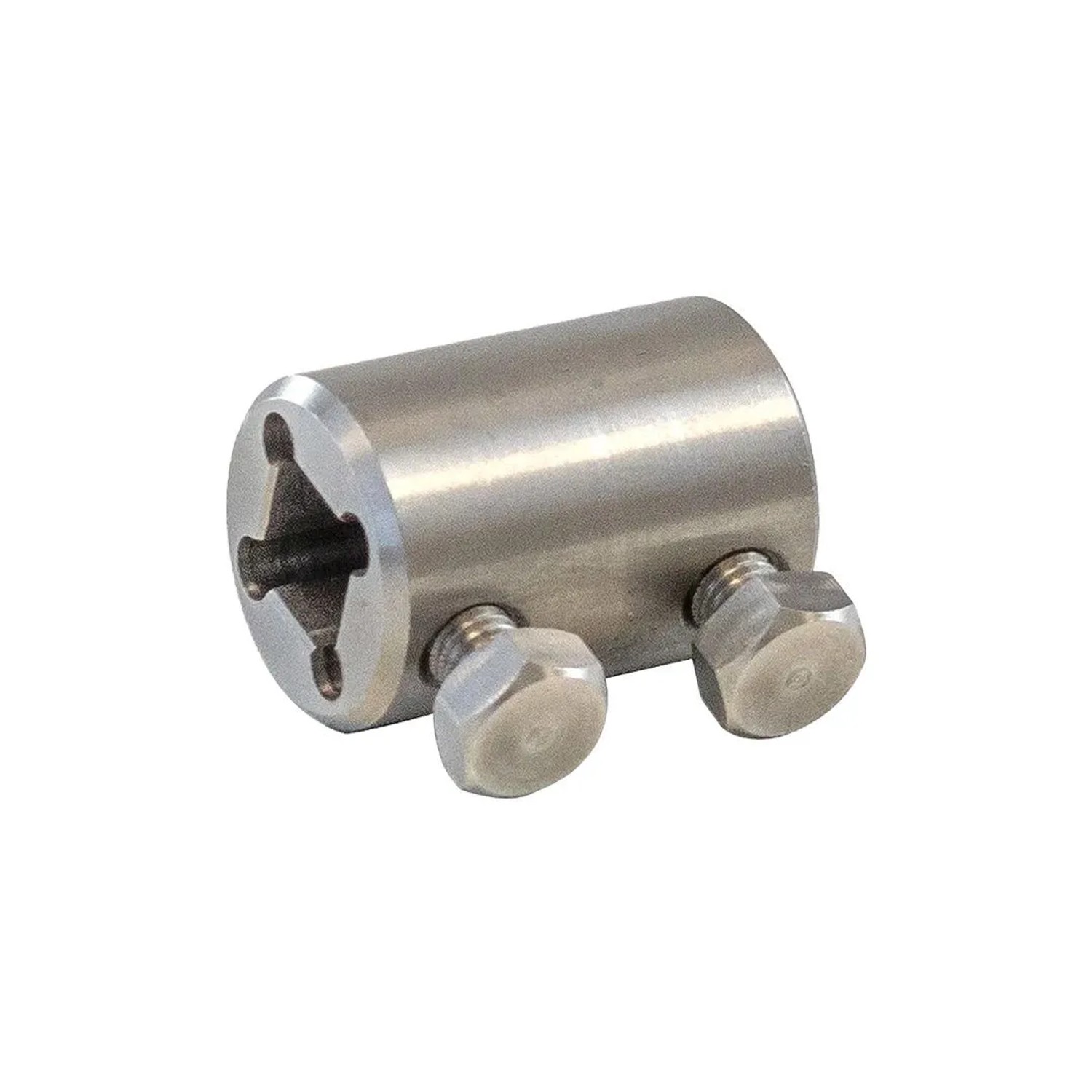 Subtiel Verbinder Zweimal Innenvierkant 8 x 8 mm Mit Befestigungsschraube
