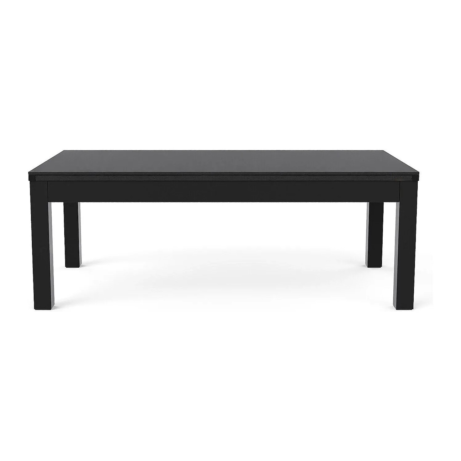Vente-unique Billardtisch Balthazar Schwarz  Grau 213.4 cm