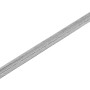 Verzinktes Gewinderohr, 21 mm (R 1/2) x 600 mm, mit beidseitigem Außengewinde.