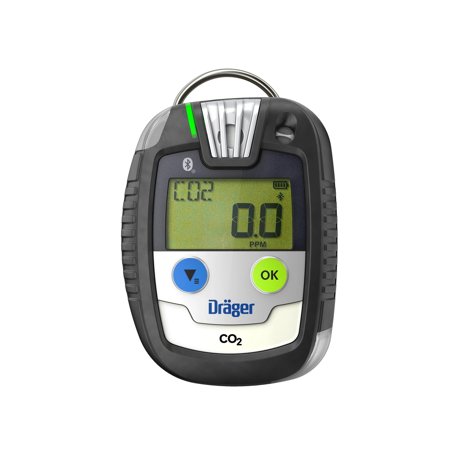 Dräger Pac 8000 für Kohlenstoffdioxid CO2 Schwarz
